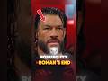 Roman Reigns will never be champion again 😲 #wwe #usa
