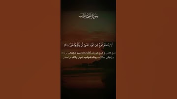 تلاوة خاشعة اسلام صبحي | يَا أَيُّهَا الَّذِينَ آمَنُوا لَا يَسْخَرْ قَوْمٌ | سورة الحجرات