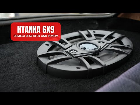 HYANKA 6×9 Speaker Review and Custom Rear Deck Build – Volvo 240