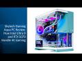 Skytech Gaming Aqua PC Review: How Intel Ultra 9 and RTX 5070 Handle 4K Gaming