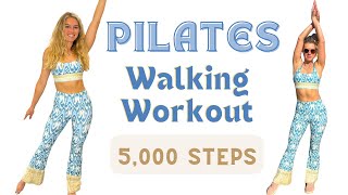 45 Min Pilates Inspired Walking Workout | Wearing Silverwind Activewear