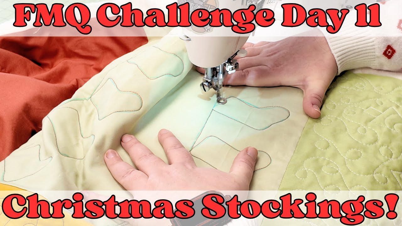 How To Use a Paper Template for Free Motion Quilting!