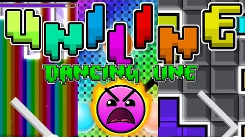 "UniLine" Dancing Line recreation of Unity by @k7xgd_183  | Geometry Dash 2.2