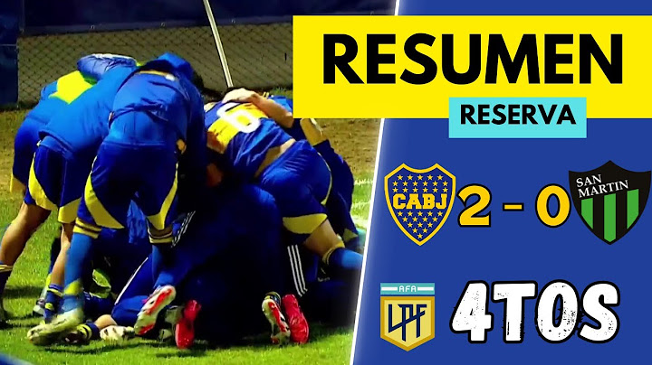 RESERVA | BOCA 2 - 0 SAN MARTÍN DE SAN JUAN | RESUMEN COMPLETO 🔥 BOCA PASA A LA SEMIFINAL