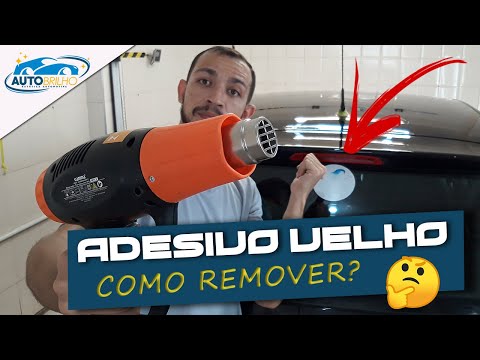 COMO TIRAR ADESIVOS ENVELHECIDOS DO SEU CARRO!