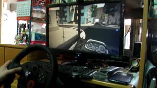 Bus Simulator 16 (fast route) Logitech Driving Force GT screenshot 1