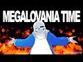 Sans x party in backyard  megalovania time