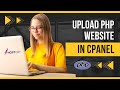 Upload & Deploy PHP Website on cPanel with Database
