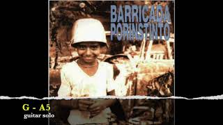 Backing track - En Blanco y negro - Barricada  (LETRAS Y ACORDES)