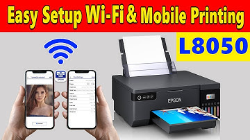 Epson L8050 Wi-Fi Setup & Mobile Printing with Epson iPrint