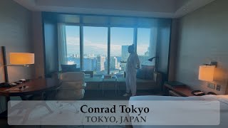 Conrad Tokyo Hotel — King Room with Bay View walkthrough and review in Tokyo, Japan