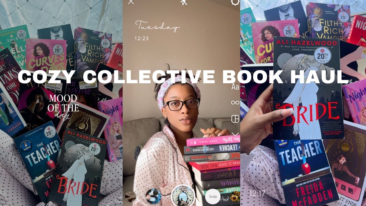 Cozy Collective Book Haul | Target, Half Price Books & More 📚 - YouTube