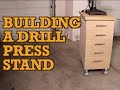Beginner builds a drill press stand