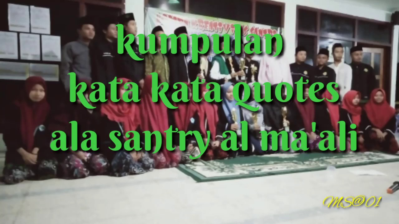 Kumpulan kata kata  quotes ala santri  al ma ali YouTube