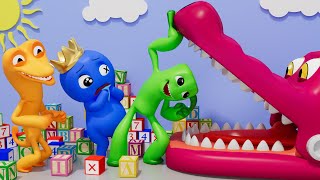 Rainbow Friends Playtime: Crocodile Dentist 🧩 | Rainbow Friends 2 | Cartoon Animation