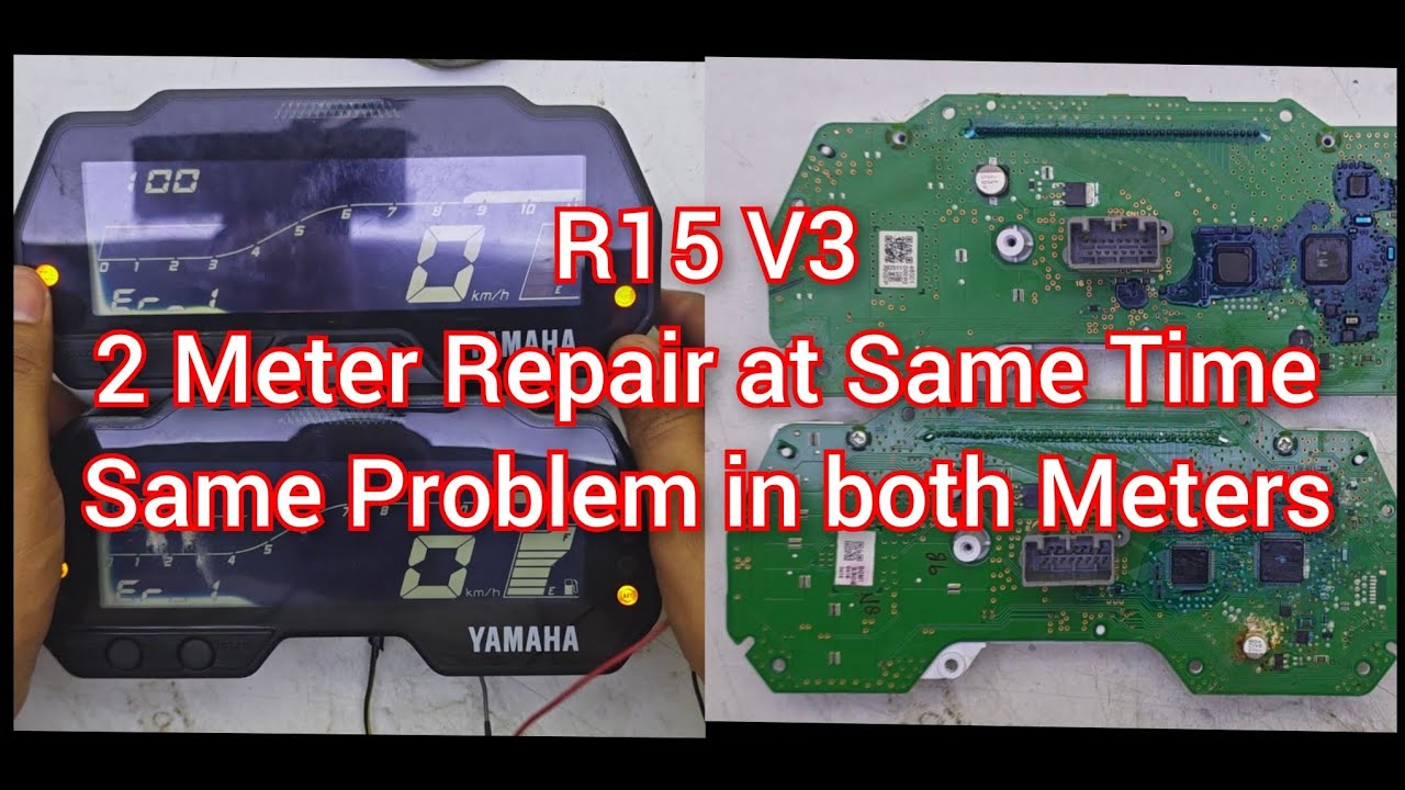 R15 V3 (2 meter ek sath repair kiye) Both Meter Had Same Problem
