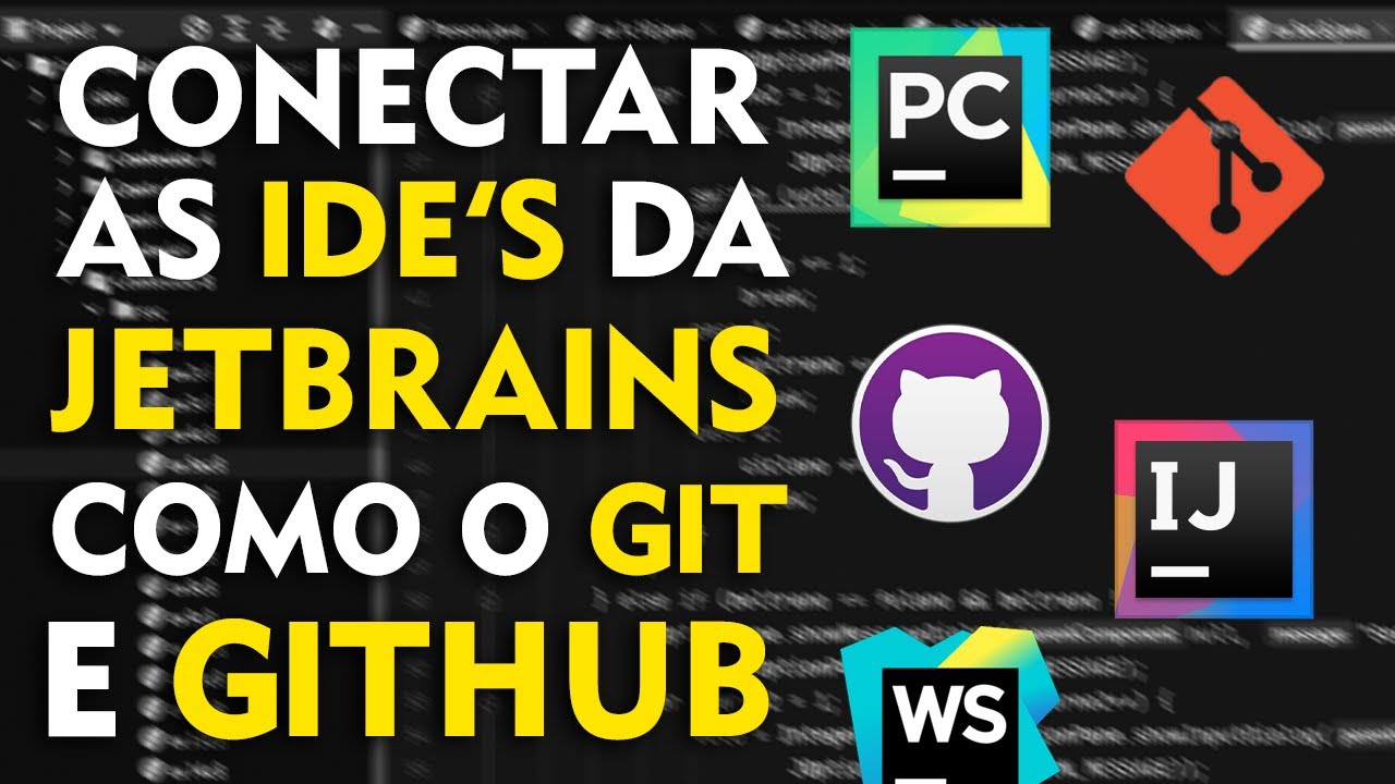 GIT e GITHUB no PYCHARM e INTELLIJ - YouTube