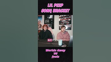 Thumbnail of LIL PEEP SONG BRACKET | Worlds Away vs feelz #shorts #lilpeep #gbc #music