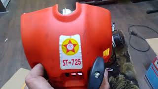 бензотриммер RYOBI PBC3046 30cc замена двигателя