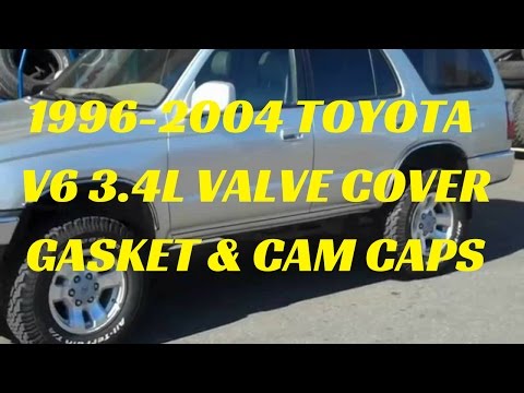 1999 Toyota Tacoma Valve Cover Gasket Replacement - 3.4L V-6 | FunnyCat.TV