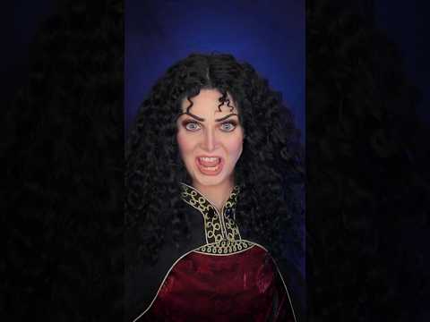 Mother Knows Best 🖤 Mother Gothel Tangled Makeup Transformation
