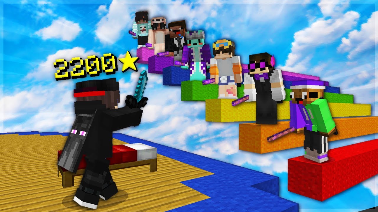 The #1 Bedwars Player vs 7 Bedwars Trolls
