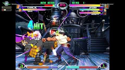 MvC2: Relusion - Charlie Crossfire Glitch to Guile AAA + Sonic Break 40% Assist Punish .:2.21.25:.