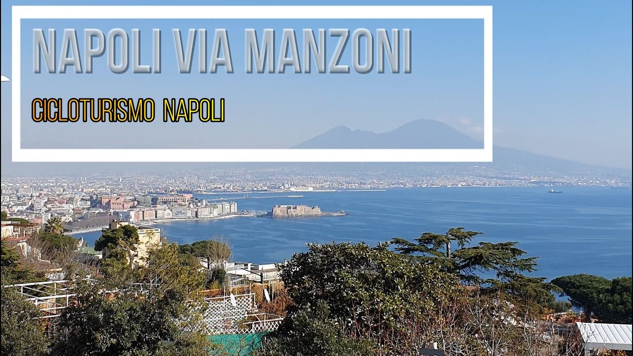 Bicycle riding (Giro in Bicicletta) NAPOLI (via manzoni - piazza mazzini)