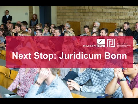 Next Stop: Juridicum Bonn - Jura studieren in Bonn