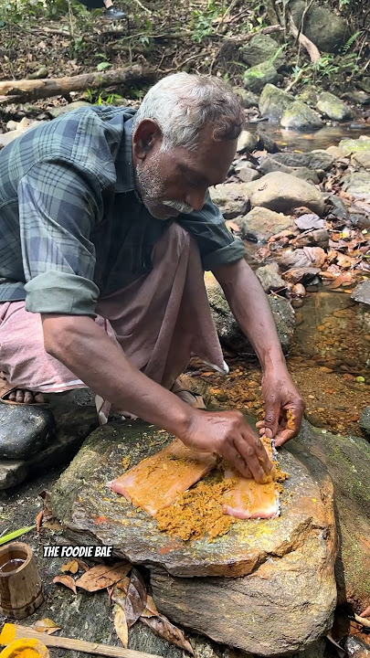 Jungle Style Fish Cooking #asmr #fish #villagelife