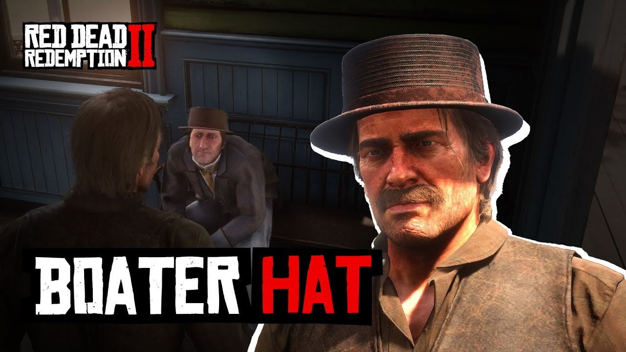 Red Dead Redemption 2 - Boater Hat - YouTube