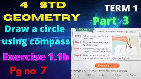 4 std Maths-unit 1 Geometry- (exercise1.1b)-Term 1 samacheer-part 3-pg no 7- New samacheer syllabus