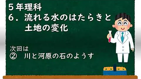 ５年理科流れる水の働き Mp3