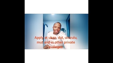How to apply for admission at DUT, MUT, UKZN and UNIZULU online || Know this before applying, CAO