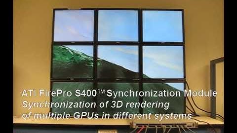 AMD and Sogitec Demonstrate Synchronized Flight Simulation