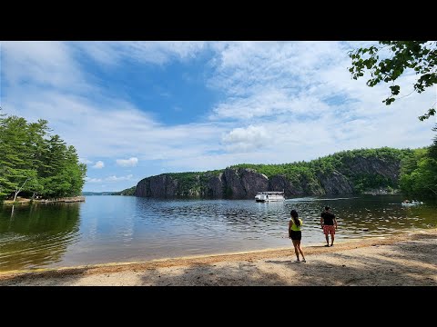 Bon Echo| National Park| 4k |Tour| Travel| Ontario| Canada| Lake Mazinaw| Mazinaw Rock