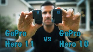 GoPro Hero 11 vs Hero 10 -- from a Mountain Biker's Perspective