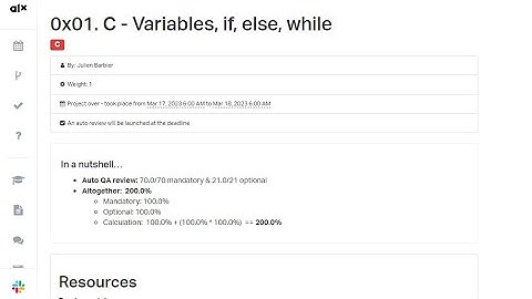 0x01  C   Variables, if, else, while #ALX #ALXGuide #ALXSE #Low level programming & Algorithm