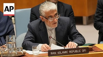 US, Iran and Israel UN ambassadors respond after strikes on nuclear sites