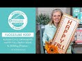 LIVE: New FALL PATTERNS, Autumn Days Ornaments, Simply Signs &amp; Stitch Cards! - FlossTube #209