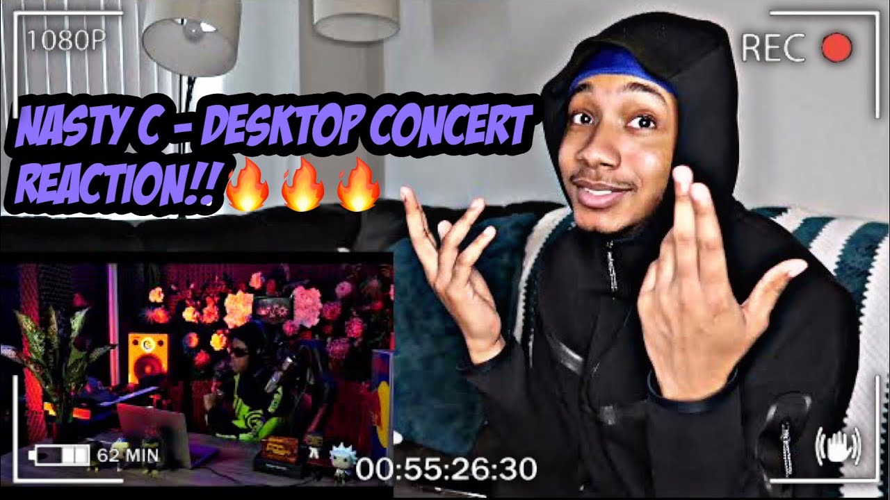 Nasty C - Lockdown Desktop Concert | REACTION!!! PURE TALENT !🔥🔥🔥
