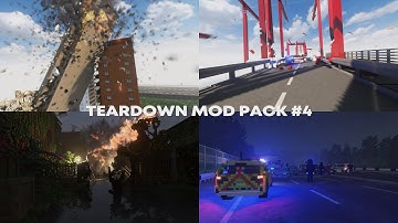Teardown Mod Pack #4 | 4K Gameplay 