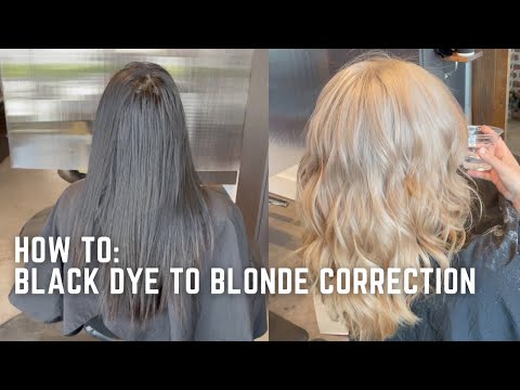 HOW TO: BLACK TO BLONDE