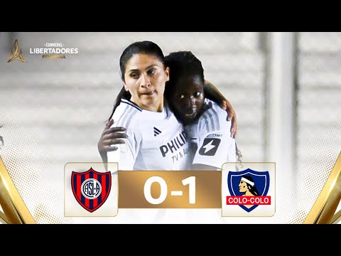 SAN LORENZO vs. COLO-COLO | HIGHLIGHTS | CONMEBOL LIBERTADORES FEMENINA 2025