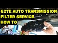 How to 62TE Automatic Transmission Service Dodge Chrysler Ram Lancia Volkwagen VW DIY