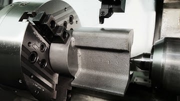 Grademart demo video of Beyond Evolution - Stability in grooving and side turning