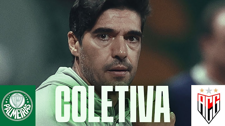 COLETIVA ABEL FERREIRA | PALMEIRAS 3 X 1 ATLÉTICO-GO | BRASILEIRO 2024