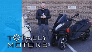 Are three wheels better than two?   Peugeot Metropolis Road Test   HD | Totally Motors