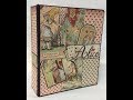 Alice Wide Folio Album - Stamperia