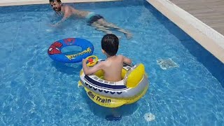 شفا سوت اكبر مسبح في البيت !!! biggest swimming pool